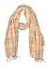 J.Crew 100% Acrylic Plaid Tan Scarf One size - photo 1