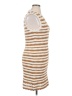 Veronica Beard Stripes Brown Casual Dress Size XL - photo 4