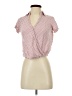 Universal Thread Pink Short Sleeve Blouse Size XS - photo 1