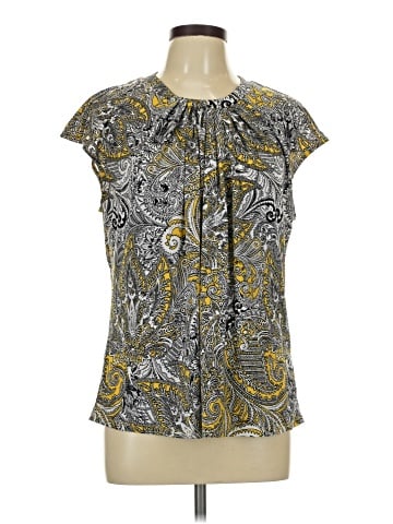 Liz Claiborne Career Short Sleeve Blouse (view 1)