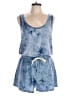 Aqua Tie-dye Blue Romper Size L - photo 1