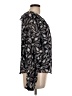 MELLODAY 100% Polyester Black Long Sleeve Blouse Size L - photo 4