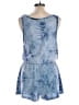 Aqua Tie-dye Blue Romper Size L - photo 2