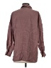 Zara Burgundy Long Sleeve Button-Down Shirt Size XS - photo 2