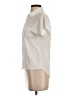 Sim & Sam 100% Rayon Ivory Short Sleeve Blouse Size S - photo 5