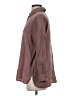 Zara Burgundy Long Sleeve Button-Down Shirt Size XS - photo 5