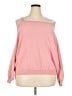 Just Fab Pink 3/4 Sleeve Top Size 2X - photo 1