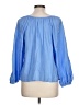 Universal Thread 100% Cotton Blue 3/4 Sleeve Blouse Size L - photo 2