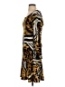 Barcelino Animal Print Brown Casual Dress Size S - photo 5