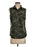 Eddie Bauer Camo Green Sleeveless Button-Down Shirt Size S (petite) - photo 1