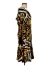 Barcelino Animal Print Brown Casual Dress Size S - photo 4