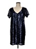 Lulus 100% Polyester Blue Cocktail Dress Size M - photo 1