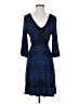 Venus Graphic Blue Cocktail Dress Size S - photo 1