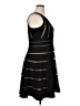 JS Collections 100% Polyester Stripes Black Cocktail Dress Size 16 - photo 4