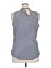 MICHAEL Michael Kors Blue Sleeveless Top Size XL - photo 2