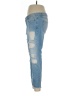Refuge 100% Cotton Hearts Blue Jeans Size 12 - photo 5