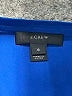 J.Crew 100% Polyester Blue Short Sleeve Top Size 6 - photo 7