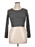 DAZY Gray Long Sleeve Top Size XL - photo 1