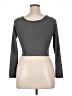 DAZY Gray Long Sleeve Top Size XL - photo 2