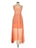 Unbranded Orange Cocktail Dress Size L - photo 1