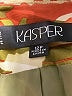 Kasper 100% Silk Print Gold Silk Blazer Size 12 - photo 6