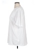 Unbranded Solid White Short Sleeve T-Shirt Size XL - photo 5