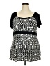 Only Black Short Sleeve T-Shirt Size 2X - photo 1