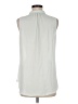 Joe Fresh 100% Polyester Ivory Sleeveless Blouse Size M - photo 2