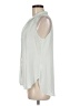 Joe Fresh 100% Polyester Ivory Sleeveless Blouse Size M - photo 5