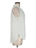 Joe Fresh 100% Polyester Ivory Sleeveless Blouse Size M - photo 4