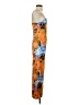 Shein Print Orange Cocktail Dress Size S - photo 4
