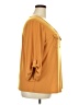 Perseption Orange 3/4 Sleeve Henley Size 2X - photo 4