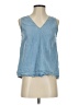 Rag & Bone/JEAN 100% Cotton Blue Sleeveless Blouse Size S - photo 1