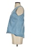Rag & Bone/JEAN 100% Cotton Blue Sleeveless Blouse Size S - photo 5