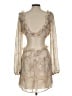 Animari 100% Polyester Tan Cocktail Dress Size L - photo 2