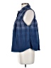 Free People Blue Sleeveless Button-Down Shirt Size S - photo 5