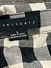 Sanctuary Checkered-gingham Black Long Sleeve Button-Down Shirt Size L - photo 7