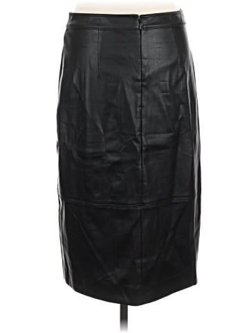 Ann Taylor Faux Leather Skirt (view 2)