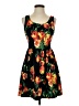 Soprano Tropical Black Casual Dress Size S - photo 1