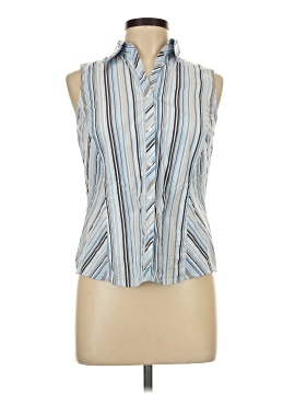 Ann Taylor Loft Sleeveless Button Down Shirt