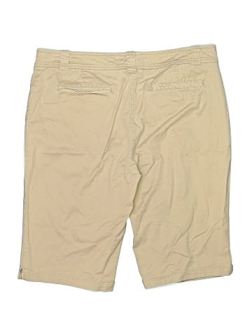 New York & Company Khaki Shorts (view 2)