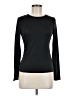 Shein 100% Polyester Black Long Sleeve T-Shirt Size 6 - photo 1
