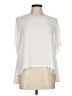 Edward Achour Paris 100% Polyester Ivory Sleeveless Blouse Size M - photo 1
