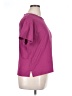 Talbots 100% Cotton Purple Short Sleeve Top Size 1X Petite - photo 4