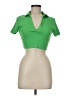 Zara Green Short Sleeve Turtleneck Size M - photo 1