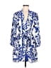 Unbranded 100% Polyester Blue Cocktail Dress Size M - photo 1