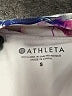 Athleta Floral White Shorts Size S - photo 3
