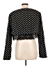 Missguided Black Long Sleeve Blouse Size L - photo 2