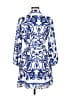 Unbranded 100% Polyester Blue Cocktail Dress Size M - photo 2