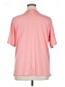 BonWorth 100% Polyester Pink Short Sleeve Blouse Size XL - photo 2